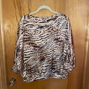 Cheetah/Tiger Blouse